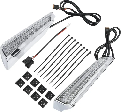 Vista 3 de TCT-MOTORPARTS Luces LED de panel de llenado de alforjas traseras para Honda Gold Wing GL1800 2018-2024