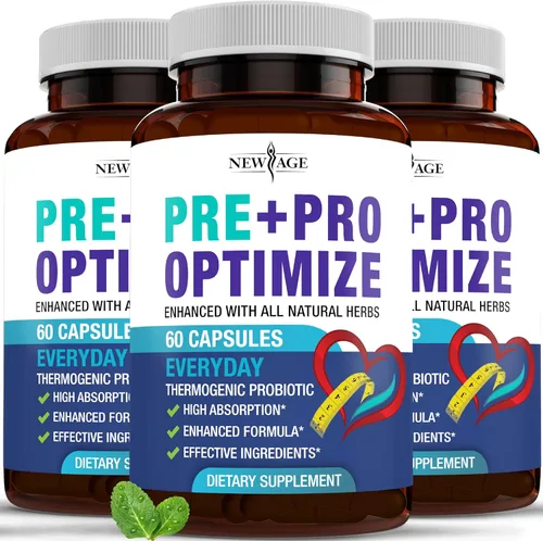 Vista 8 de Probióticos Pro Optimize para mujeres, menopausia, 70 mil millones de UFC, salud digestiva, alivio para la hinchazón, sofocos, apoyo articular