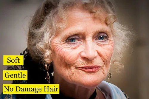 Vista 3 de Estampado de guepardo, bandas elásticas para mujer, bandas elásticas de seda, bandas elásticas de satén, bandas para el cabello de seda, tamaño 1