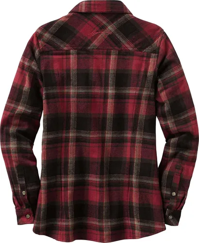 Vista 2 de Legendary Whitetails Camisa de franela estilo leñador para mujer