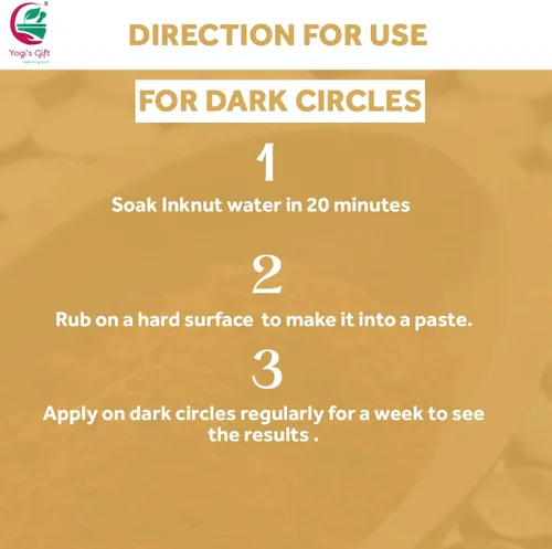 Vista 5 de Haritaki /Inknut para ojeras 8 onzas (8.01 oz) Hierba entera 100% seca naturalmente Terminalia chebula por Yogi's Gift