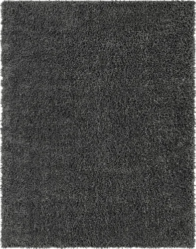 Vista 254 de Unique Loom Colección Davos Shag - Alfombra Lino