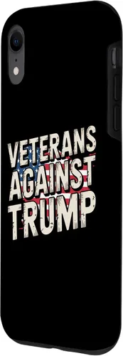 Vista 2 de Veterans Against Trump United for Change in Politics Case for iPhone XR