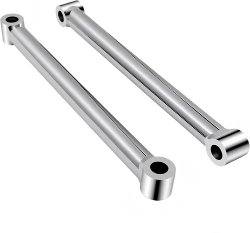 Vista 4 de Kit de reducción de 4" en cromo con puntales rígidos traseros para Harley Motorcycle Sportster XL883 1200, WIDE GLIDE, SUPER GLIDE