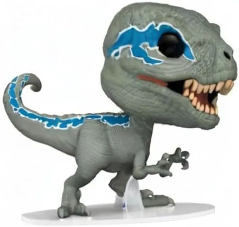 Vista 4 de Funko POP Velociraptor (azul) - Jurassic World: Dominion EXCLSIVE 1220