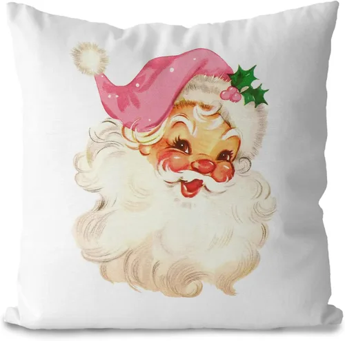Vista 8 de DOTAIN Fundas de almohada de Navidad, fundas de almohada de Navidad moradas de 18 x 18 pulgadas, decoración de Navidad morada para el hogar