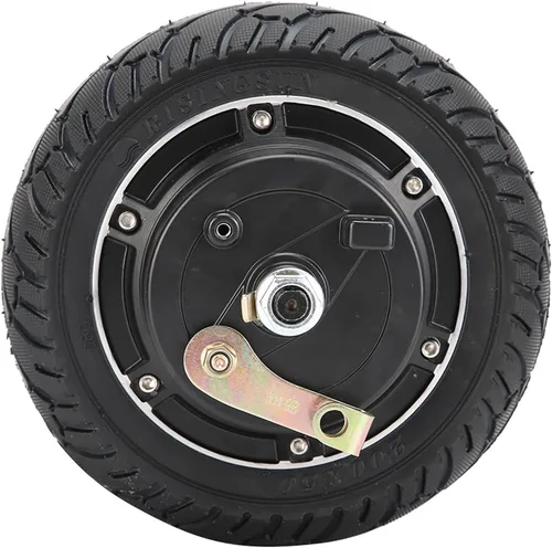Vista 3 de Rueda de motor de cubo de 350 W, kit de rueda de motor de cubo, motor de cubo de rueda sin escobillas, para scooter eléctrico de 8 pulgadas