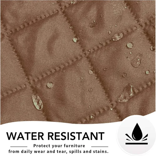 Vista 428 de Easy-Going - Funda reversible para sofá reclinable, resistente al agua, protector de muebles con correas elásticas, para mascotas y niños