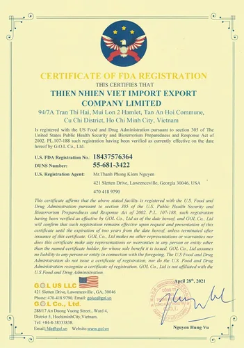 Vista 5 de Quang Thanh Centella Asiatica Instant Powder Vietnam Té de hierbas Rau Ma