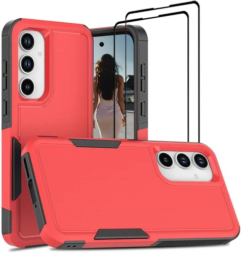 Vista 74 de Jeylly Funda para Samsung Galaxy A23, Galaxy A13 4G/5G/A23 5G/A04/A04s Funda de absorción de golpes híbrida TPU antiarañazos resistente cubierta