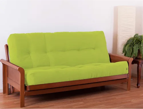 Vista 18 de Blazing Needles Colchón futón de sarga Renewal de 9 pulgadas, matrimonial, índigo