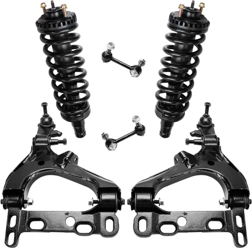 Vista 163 de Detroit Axle - Kit de brazos de control de extremo delantero RWD para Dodge Charger Challenger Chrysler 300, 2 brazos de control delantero
