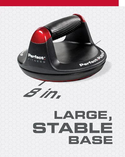 Vista 7 de Perfect Pushup Elite - Diseño de mango giratorio con rodamientos de bolas de acero para una rotación suave y sin esfuerzo del mango - Agarres