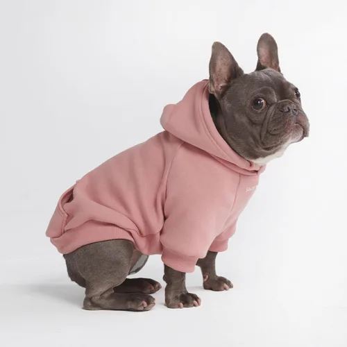 Vista 125 de Spark Paws Sudadera con capucha para perro, suéter de primera calidad para perros pequeños, medianos y grandes Trajes cálidos para bulldogs