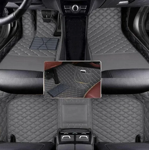 Vista 20 de Alfombrillas de cuero para auto personalizadas de ajuste completo - Mejora el interior de tu auto con forros específicos para vehículos - Perfectas