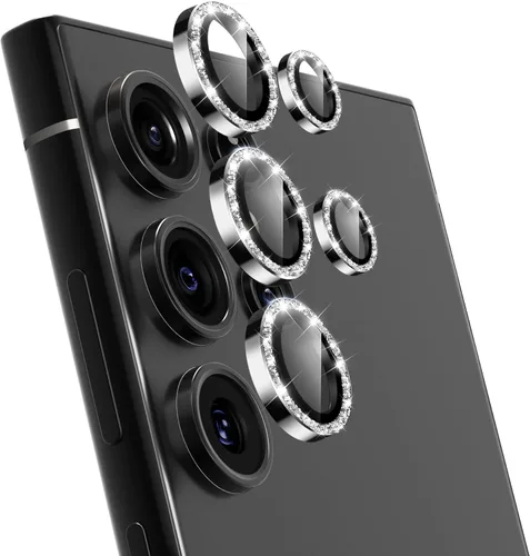 Vista 11 de Protector de lente de cámara para Samsung Galaxy S23 Ultra, protector de lente individual, cubierta protectora de pantalla de vidrio templado Ultra