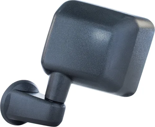 Vista 2 de Dependable Direct Espejo manual del lado izquierdo del conductor, texturado, sin calefacción, plegable, compatible con Jeep Wrangler 2007-2016