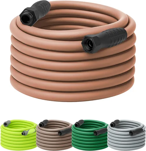 Vista 34 de Flexzilla - Manguera de jardín con mango giratorio, 5/8 pulgadas x 100 pies, manguera de agua ligera para todo tipo de clima, resistente y flexible