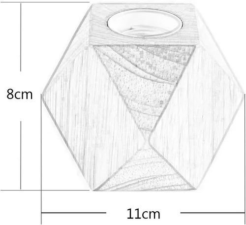 Vista 6 de OuXean Lámpara de mesa pequeña de madera Edison bombilla regulable lámpara de escritorio E26 60W luz nocturna industrial boho deco para dormitorio