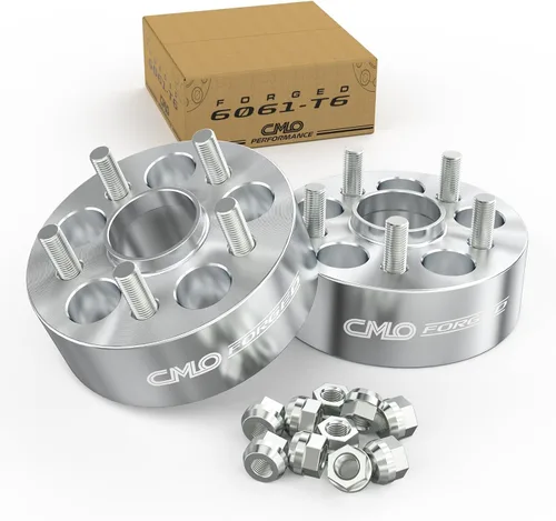 Vista 12 de Customadeonly Espaciadores de rueda centrados de 0.197 in de 5 x 105, compatibles con Cruze 2010-2020, Sonic 2012-2020, Trax 2013-2020, Volt