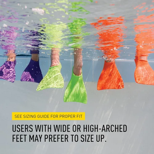 Vista 7 de FINIS Booster Swim Fins for Kids - Floating Rubber Fins - Teaches Kick Technique - Open-Toe Design - Comfortable Fit