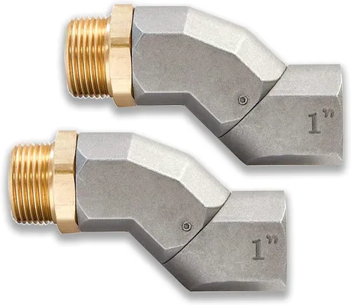 Vista 9 de Conector giratorio de 360º para manguera de combustible de 1 pulgada NPT, 1 pieza, para bomba de transferencia de combustible, boquilla