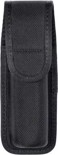 Vista 5 de TAFTACFR Bolsillo moldeado para spray OC/Mace, funda de asa superior para spray de pimienta OC/Mace, funda negra con cierre oculto