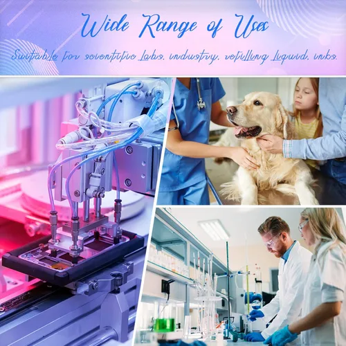 Vista 7 de SHAOTONG Accesorios Luer Lock de calibre 16 de 1.2 pulgadas, suministros de laboratorio desechables, paquete de 100