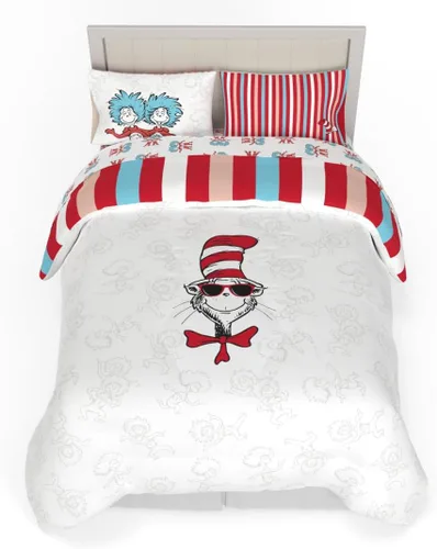 Vista 86 de Franco - Juego de ropa de cama coleccionable Nintendo Donkey Kong, 5 piezas, edredón reversible supersuave y juego de sábanas con funda