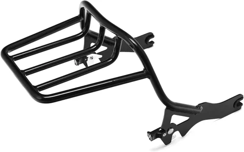 Vista 9 de TCT-MOTORPARTS Portaequipajes vertical negro de cinco barras para Harley Softail Fat Bob FXFB 107/FXFBS 114 2018-2023
