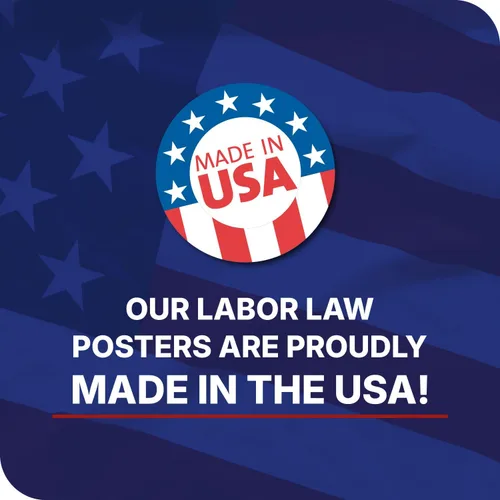 Vista 5 de Póster de la ley laboral federal y estatal de Nueva York 2026 - Versión en inglés - Cumple con OSHA Workplace - Publicación de regulaciones
