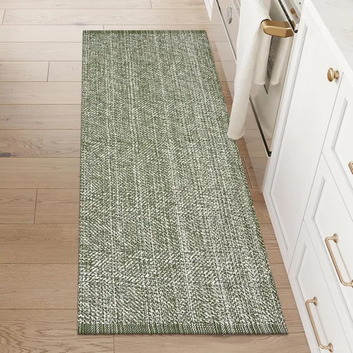 Vista 72 de LEEVAN Alfombra de Pasillo de Cocina Lavable, 2' x 4.3' Alfombras de Baño Bohemias de Algodón Tostado Reversible para Entrada, Alfombra de Pasillo