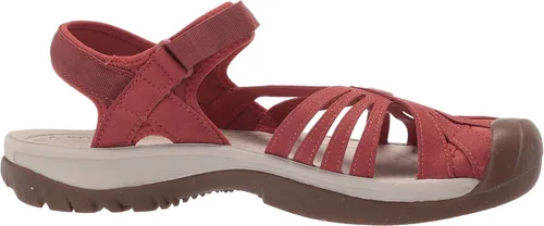 Vista 6 de KEEN - Sandalias Rose para mujer, rojo, 7