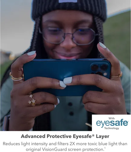 Vista 2 de ZAGG InvisibleShield - Glass Elite+: Gamers' Edition - Cobertura de pantalla completa con máxima sensibilidad táctil - para iPhone 12 Pro, iPhone