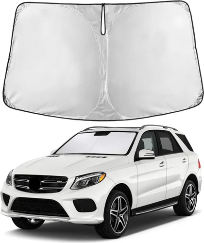 Vista 278 de EcoNour - Parasol plegable para parabrisas de Toyota Tacoma 2016-2025 2026, accesorios para camioneta de 2 puertas y 4 puertas, protector de visera