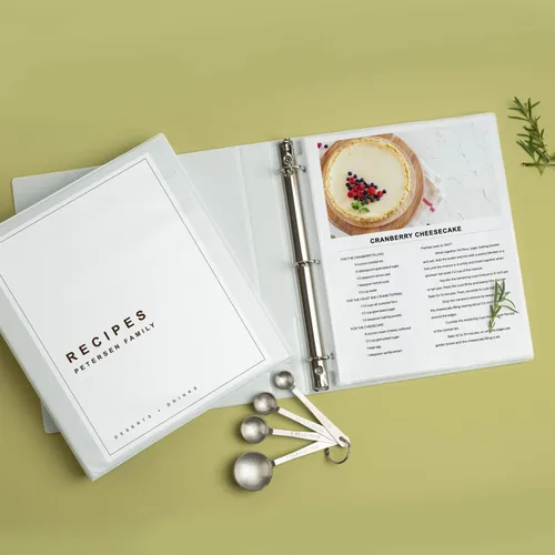 Vista 8 de Avery Durable View -Carpeta de 3 anillos EZD de 1 pulgada, 1 carpeta blanca (09301)