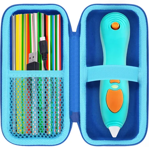 Aenllosi Funda rígida para bolígrafo 3Doodler Start+ Essentials (2024), soportes para bolígrafo de impresión 3Doodler Start 3D, paquete de recarga