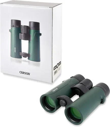 Vista 9 de Carson Prismáticos impermeables de alta definición de puente abierto de 0.394 x 1.654in (RD-042)