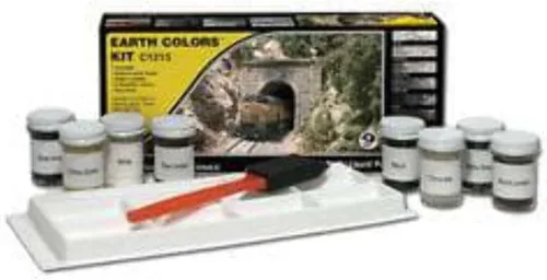 Woodland Scenics Kit de color tierra
