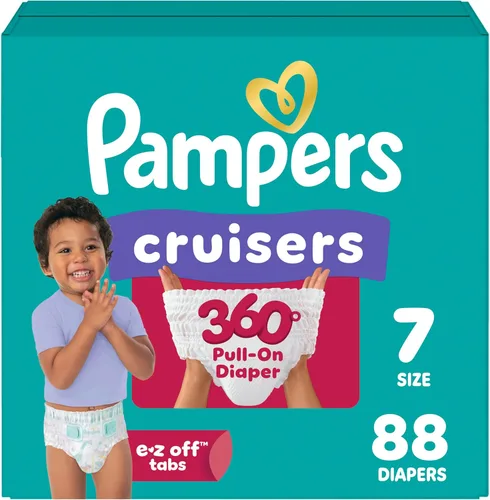 Vista 29 de Pampers Cruisers 360 Pañales - Talla 3, 26 unidades, pañales desechables para bebé, ajuste sin huecos