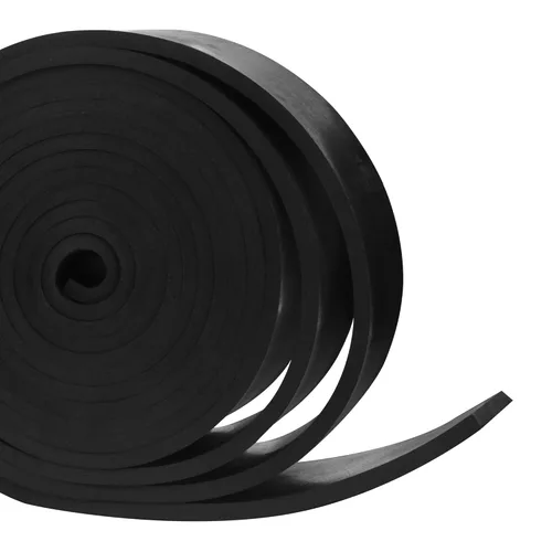 Vista 18 de TORRAMI Rollos de tiras de goma de neopreno sólido de 1/8 (.125) pulgada de espesor X 1 pulgada de ancho X 3.05 metros, para sellado de clima DIY