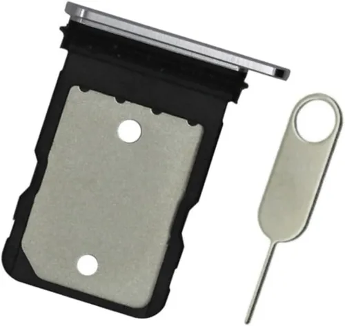 Vista 10 de Soporte de bandeja de tarjeta SIM simple de repuesto para Google Pixel 7 Pro GE2AE 6.7" (color obsidiana negra)