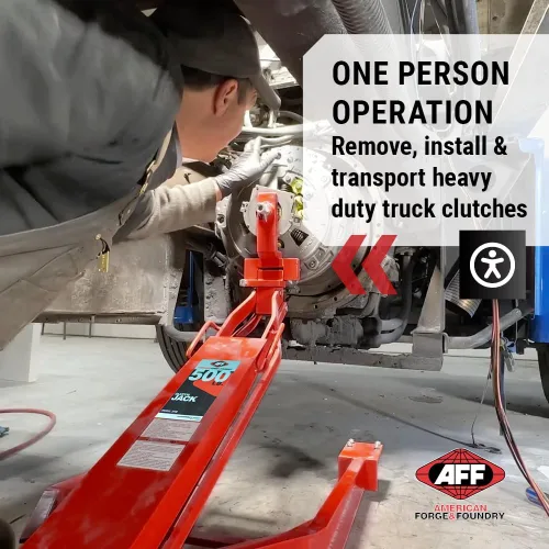 Vista 3 de AFF Gato de embrague de camión - Capacidad de 1/4 tonelada (500 lb) - Heavy Duty