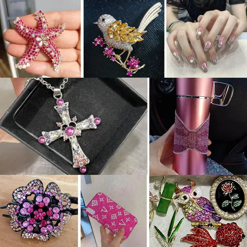 Vista 150 de Beadsland 1440 diamantes de imitación de cristal con parte trasera plana, gemas redondas, ámbar, SS3, 0.047-0.055 in