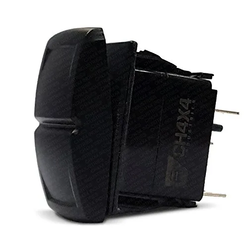 Vista 2 de CH4 X 4 Rocker Switch V2 Aire Compresor Símbolo, Rojo
