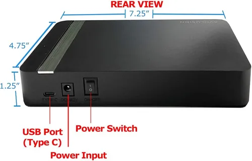 Vista 3 de Avolusion HDDGEAR PRO X - Disco duro externo USB 3.0 de 2 TB para consola de juegos PS5 (renovado)