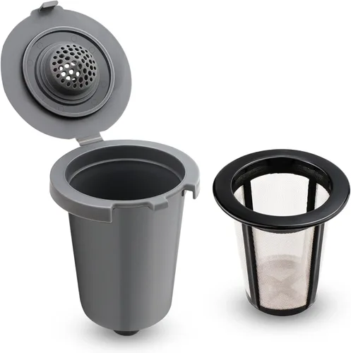 Vista 4 de Vaso de filtro reutilizable para Cuisinart, gris (paquete de 1)