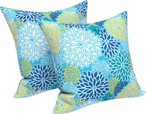 Vista 58 de LVTXIII - Juego de fundas para cojines de sofá o sillón de exteriores, para lumbar, no se decoloran, 2 unidades de 12" x 20", con relleno, estampado