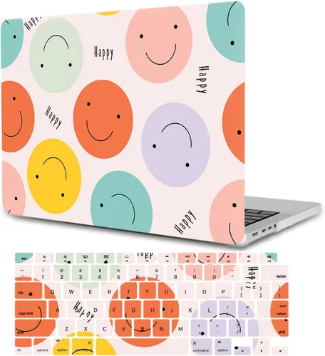 Vista 14 de Funda compatible con MacBook Pro de 13 pulgadas con CD-ROM (Modelo: A1278, versión antigua 2012 2011 2010 2009 2008), carcasa rígida de plástico Cara
