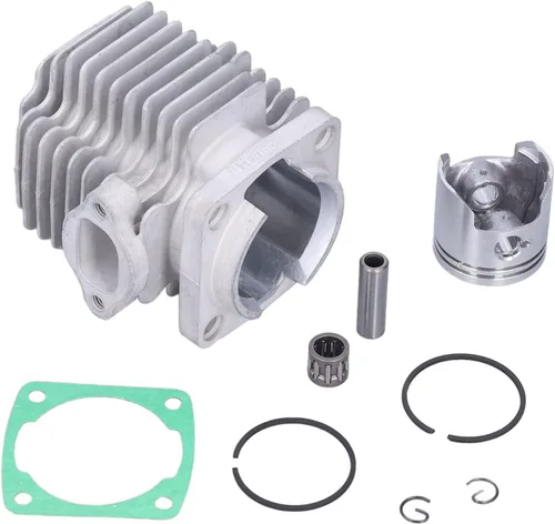 Vista 7 de Kit de pistón de cilindro, kit de pistón de cilindro, kit de pistón de cilindro de metal, repuesto para motor de 49Cc de 2 tiempos, mini moto